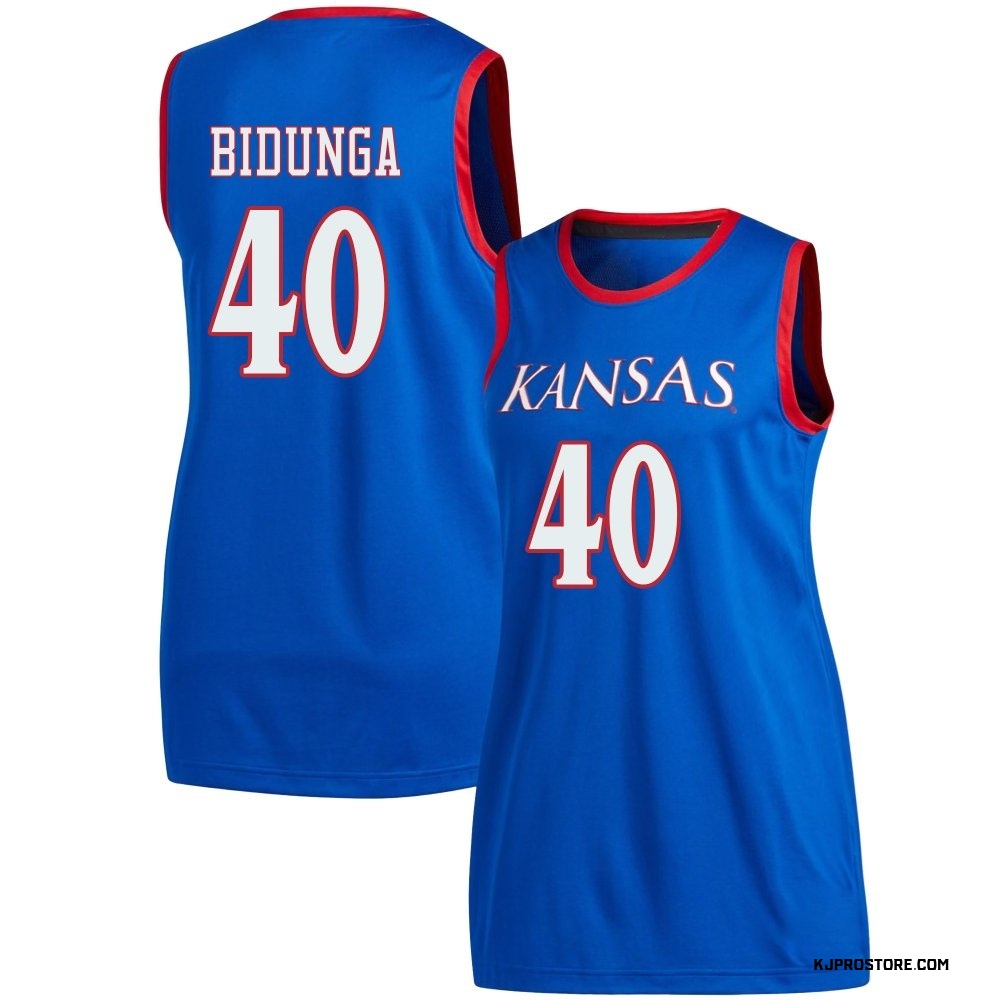 Women's Flory Bidunga Kansas Jayhawks Replica Basketball Jersey - Royal