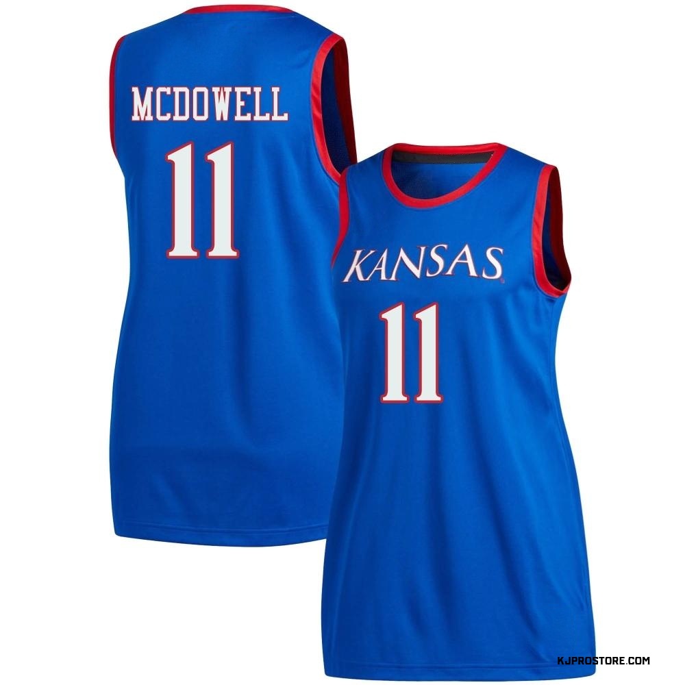 Women's Jamari McDowell Kansas Jayhawks Replica Basketball Jersey - Royal