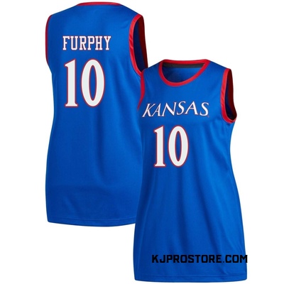 Women's Johnny Furphy Kansas Jayhawks Replica Basketball Jersey - Royal