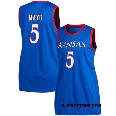 Women's Zeke Mayo Kansas Jayhawks Replica Basketball Jersey - Royal
