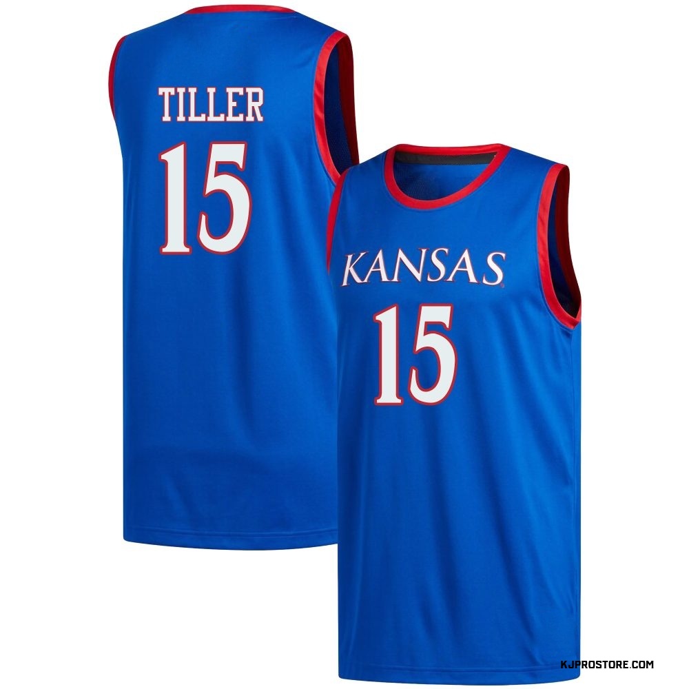 Youth Bryson Tiller Kansas Jayhawks Replica Basketball Jersey - Royal