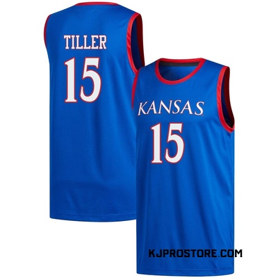 Youth Bryson Tiller Kansas Jayhawks Replica Basketball Jersey - Royal