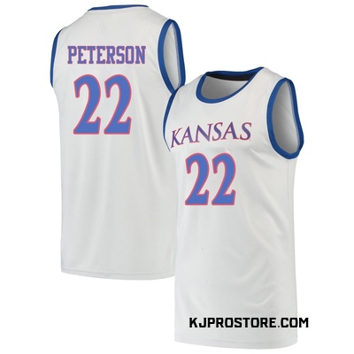 Youth Darryn Peterson Kansas Jayhawks Replica Basketball Jersey - Gray