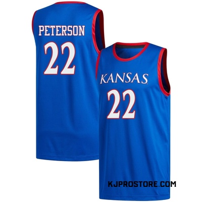 Youth Darryn Peterson Kansas Jayhawks Replica Basketball Jersey - Royal